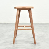 Demo - Savanna Tall Bar Stool - Oak 1
