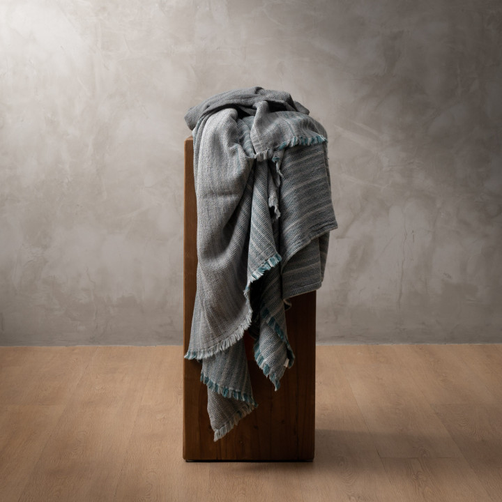 Palmae Throw - Grey 3