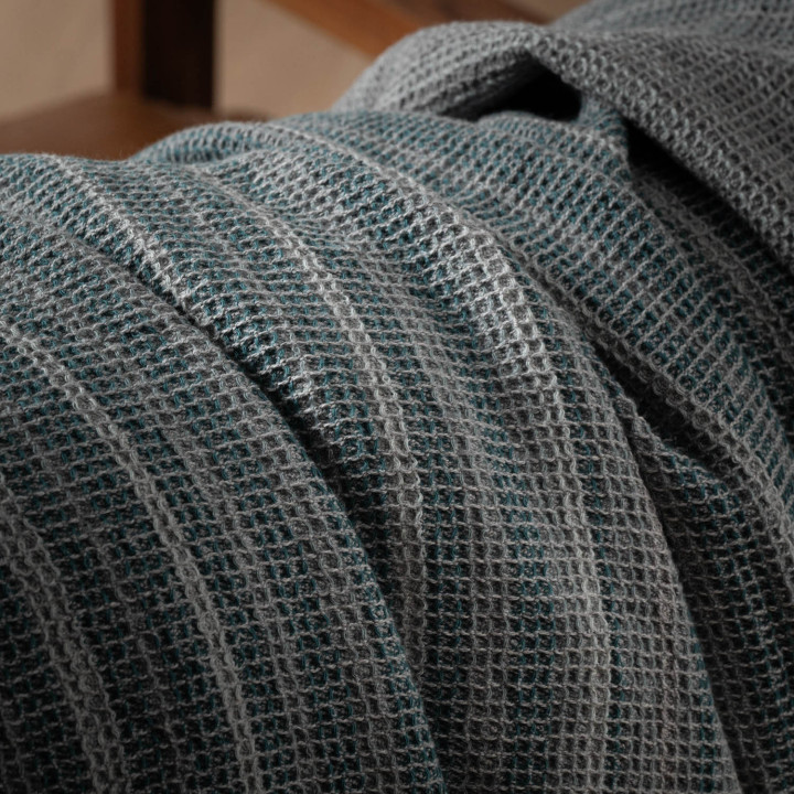 Palmae Throw - Grey 4