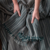 Palmae Throw - Grey 6