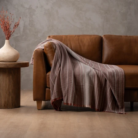 Palmae Throw - Coffee 5