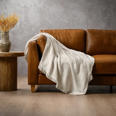 Theresa Throw - Ivory 6