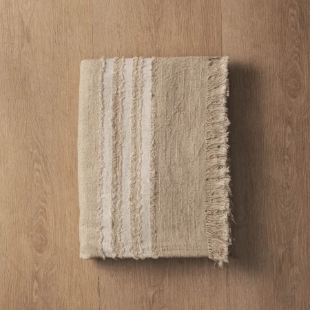 Marisol Throw - Stone & White 2