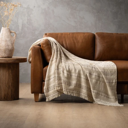 Valeria Throw - Ivory & Stone 5