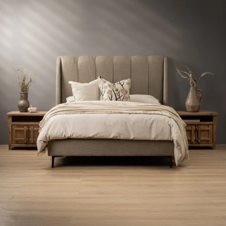 Melae Caravé Bed - Queen - Juniper Stone 4