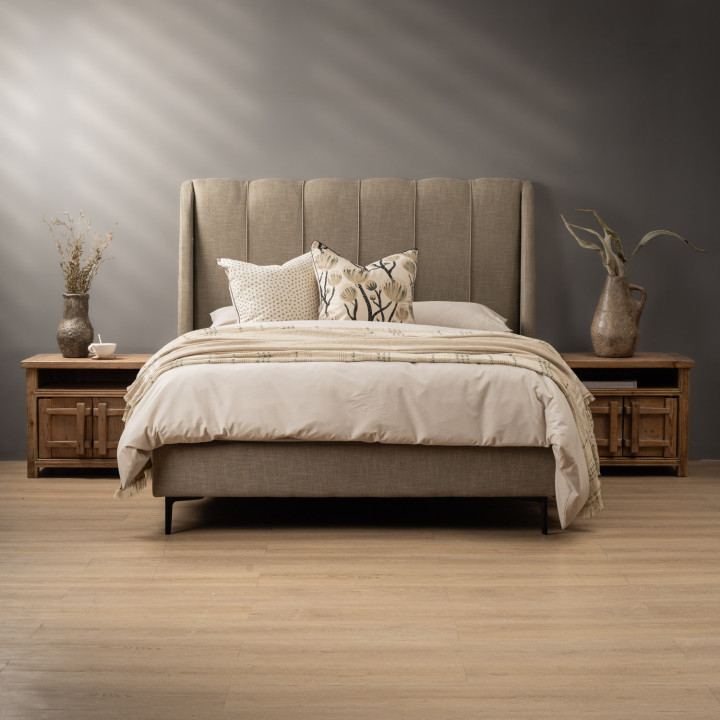 Melae Caravé Bed - Queen - Juniper Stone 4