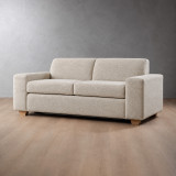 Karoo Fabric Sleeper Couch - Sandstone 1