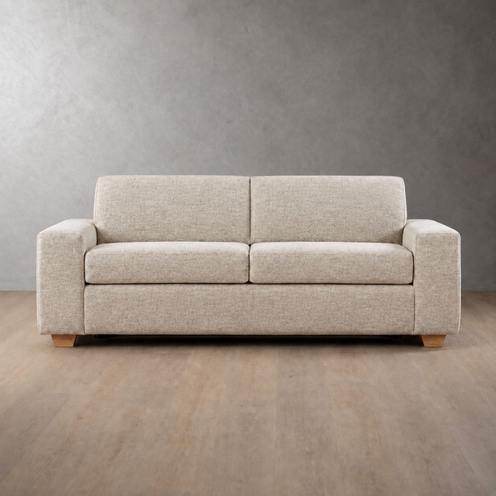 Karoo Fabric Sleeper Couch - Sandstone 2