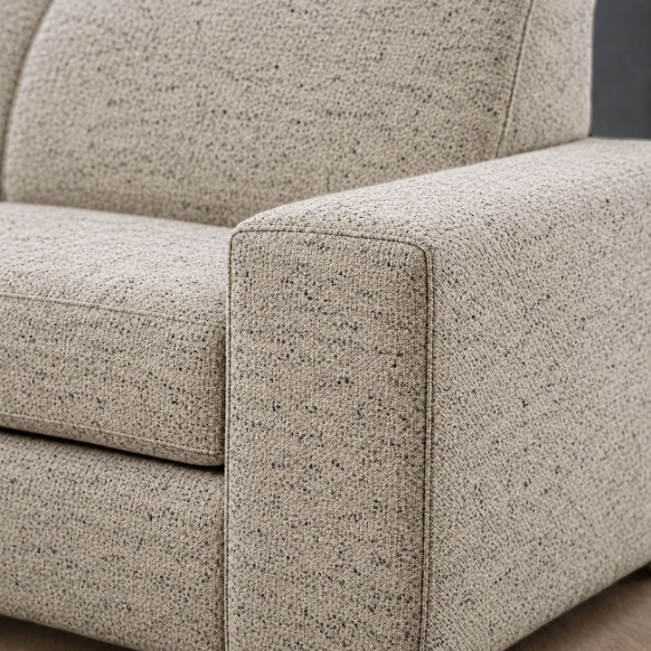 Karoo Fabric Sleeper Couch - Sandstone 3