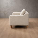 Douglas 2 Seater Fabric Couch - Sandstone 3