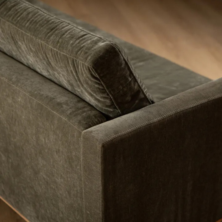 Cape Town 3 Seater Fabric Couch - Rosemary 1