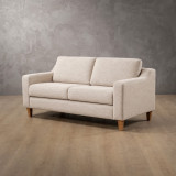 Douglas 2 Seater Fabric Couch - Pumice Stone 2