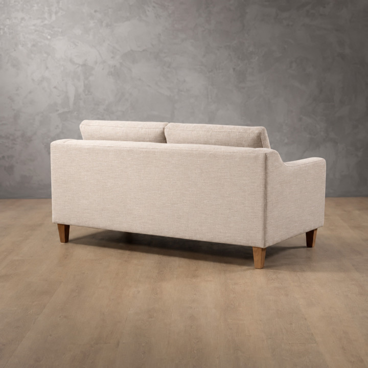 Douglas 2 Seater Fabric Couch - Pumice Stone 4