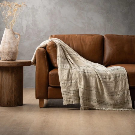 Valeria Throw - Ivory & Sage 5