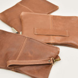 Maggie Leather Handsling Bag - Butterscotch - 2