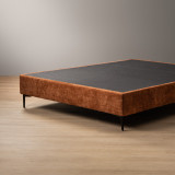 Caravé Bed Base - Queen - Rust Wave 5