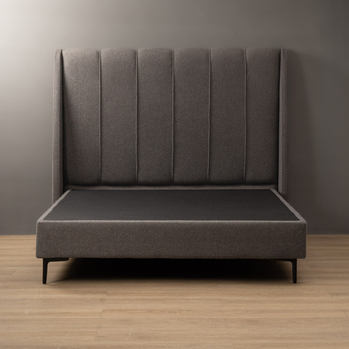 Melae Carave Bed - Queen - Pebble 5