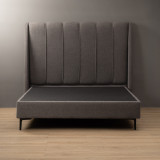 Melae Carave Bed - Queen - Pebble 5