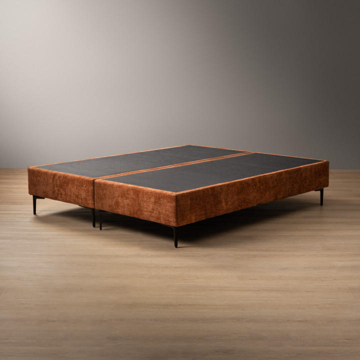 Caravé Bed Base - King - Rust Wave 4