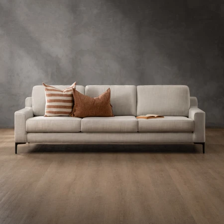 Tulbagh 4 Seater Fabric Couch - Juniper Ivory 1