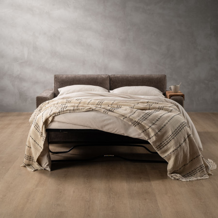 Clanwilliam 2 Seater Sleeper Couch - Storm Wave