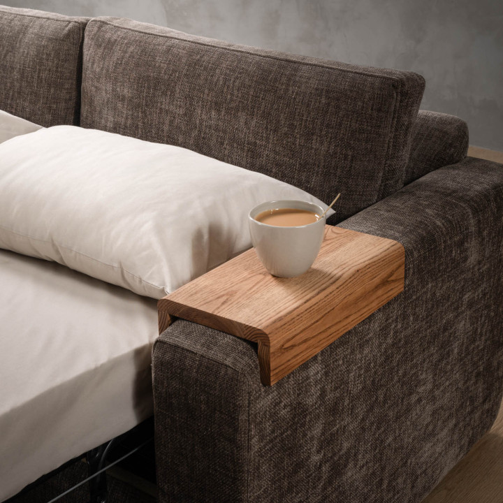 Clanwilliam 2 Seater Sleeper Couch - Storm Wave 2