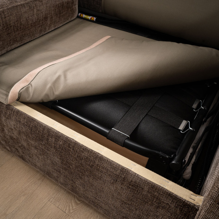 Clanwilliam 2 Seater Sleeper Couch - Storm Wave 12