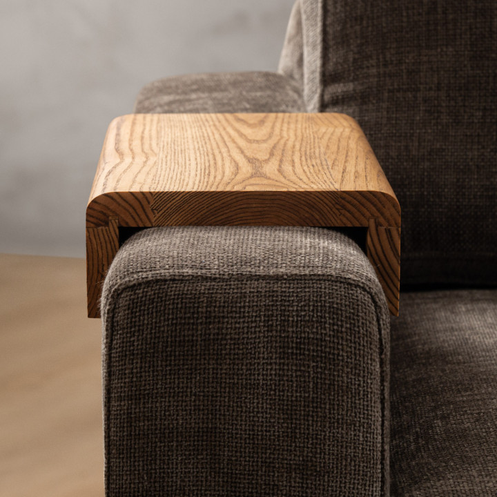 Small C-Arm Cap - Ash - Natural Honey 5