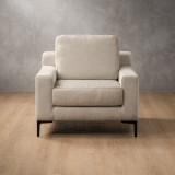 Tulbagh Fabric Armchair - Juniper Ivory 1