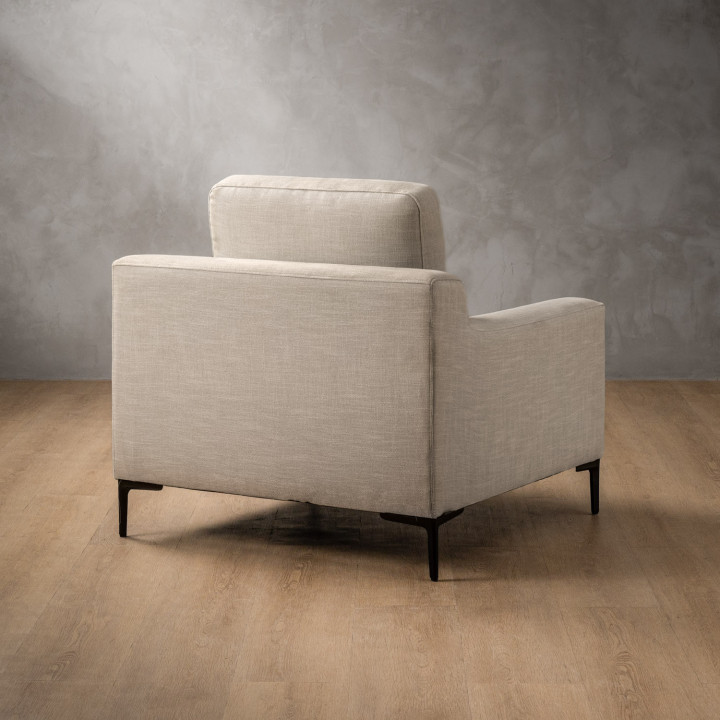 Tulbagh Fabric Armchair - Juniper Ivory 4