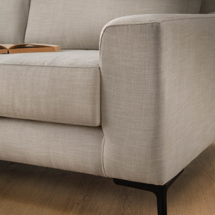 Tulbagh 3 Seater Fabric Couch - Juniper Ivory 8