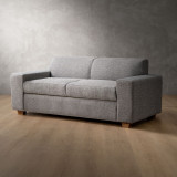 Karoo Fabric Sleeper Couch - Steel 2