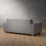 Karoo Fabric Sleeper Couch - Steel 3