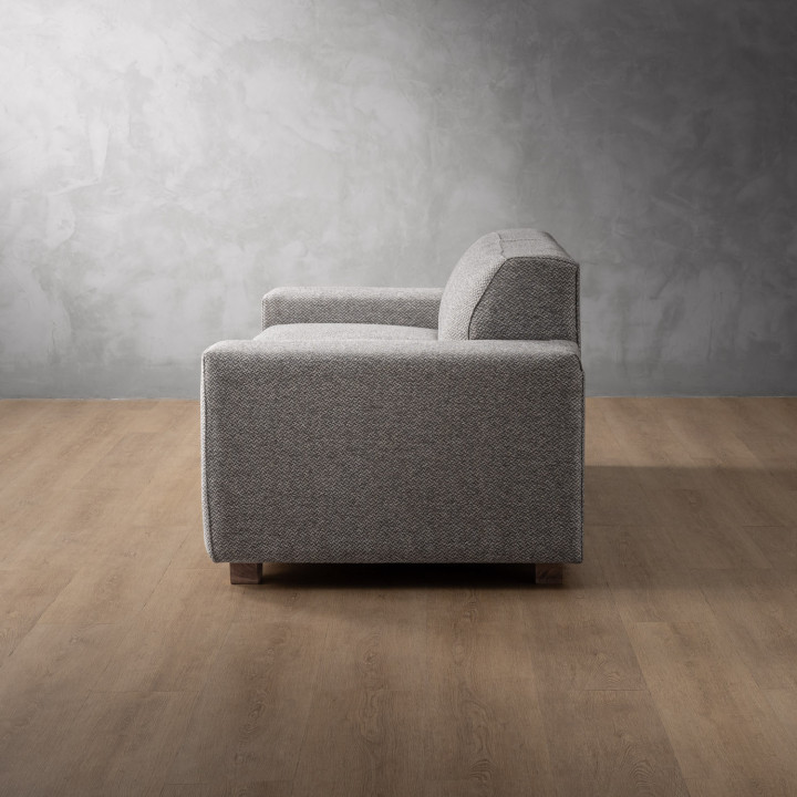 Karoo Fabric Sleeper Couch - Steel 4