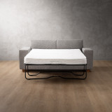 Karoo Fabric Sleeper Couch - Steel 5