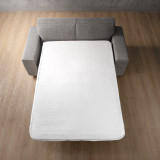 Karoo Fabric Sleeper Couch - Steel 6