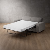 Karoo Fabric Sleeper Couch - Steel 7