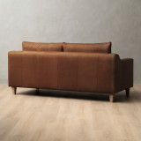 Demo - Douglas Leather Couch - 2m - Butterscotch 3