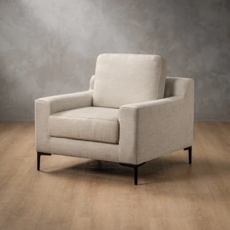 Tulbagh Fabric Armchair - Juniper Ivory 2