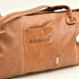Rowan Leather Leisure/Nappy Bag - Ginger - 5