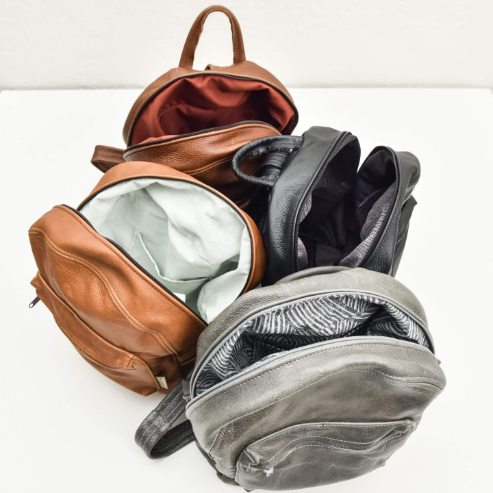 Daily Leather Backpack - Butterscotch - 5