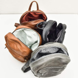 Daily Leather Backpack - Ginger - 5