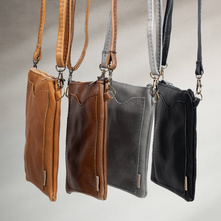 Scout Leather Cellphone Pouch - Butterscotch - 2
