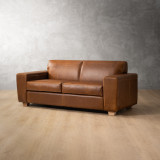 Karoo 2-Seater Leather Couch - Butterscotch - 5