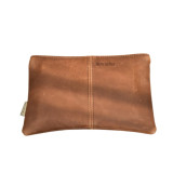 Maggie Leather Clutch Bag - Ginger - 3