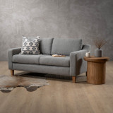 Douglas 2-Seater Fabric Couch - Dove Grey - 2