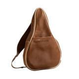 Spin Leather Padel Racket Bag - Olive - 2