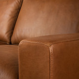 Hamlet 2-Seater Leather Couch - Butterscotch - 3