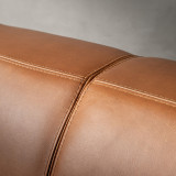 2.2m Karoo Leather Couch - Ginger - 6