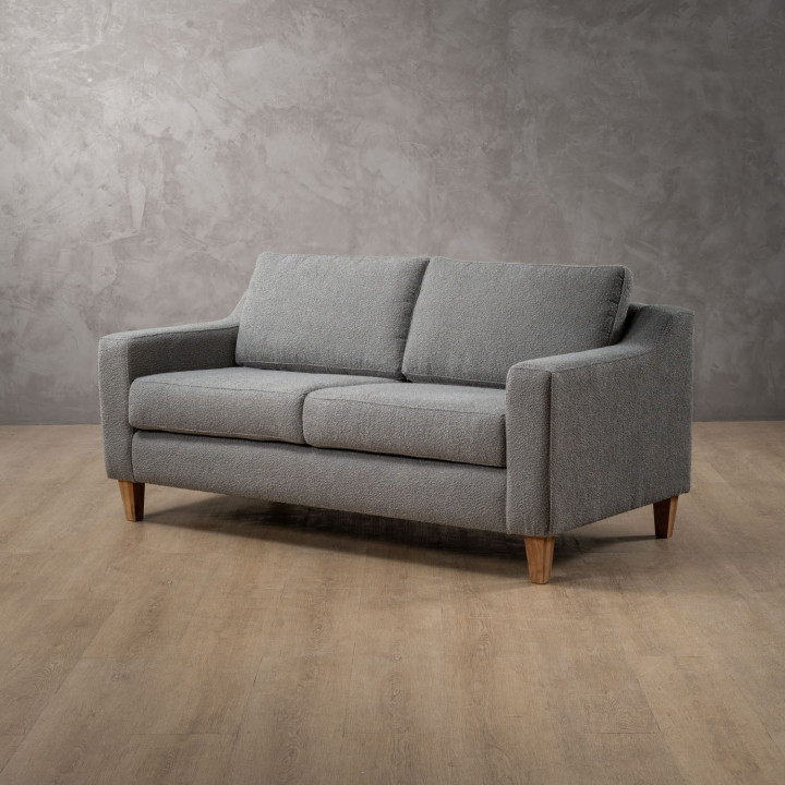 Douglas 2-Seater Fabric Couch - Dove Grey - 5